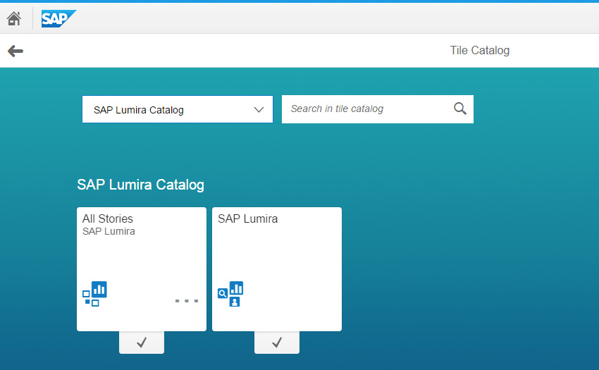 SAP Lumira Configuration