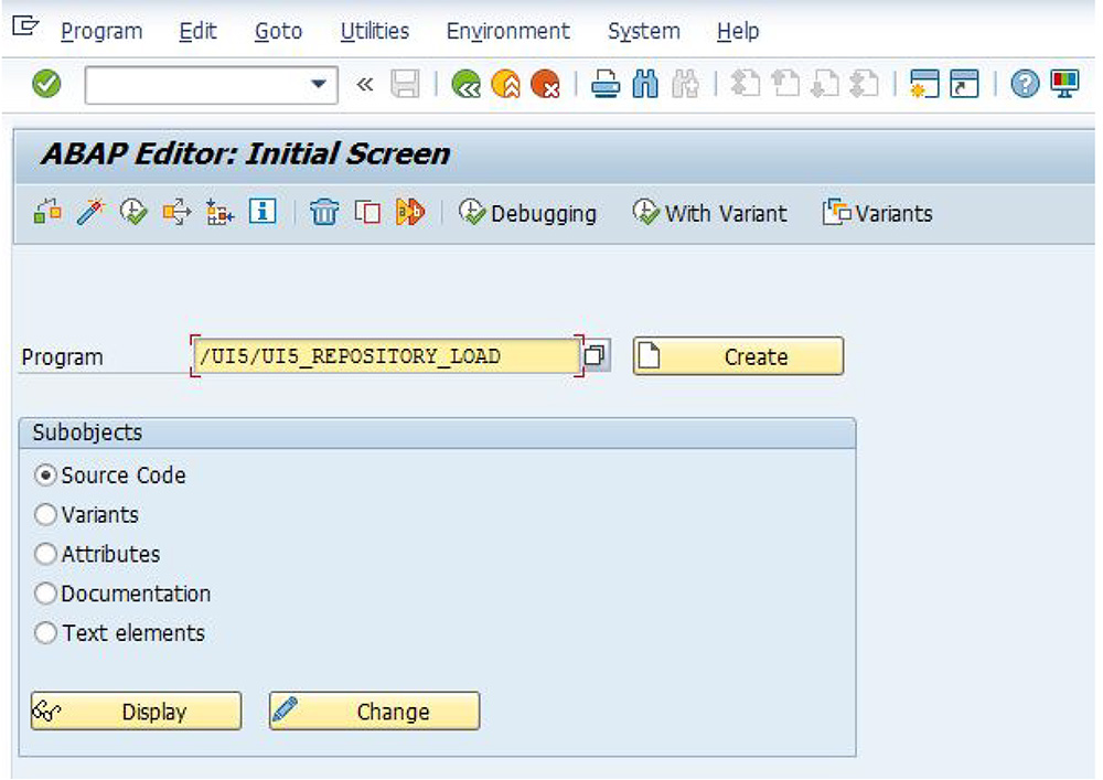 SAP Ui5 App